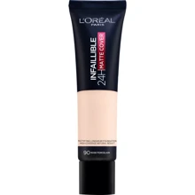 L'Oreal Paris Infaillible 24h Matte Cover N 90 Rose Porcelaine Тональный крем 30 ml: Вид Тональные средства