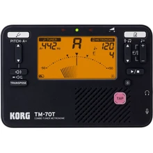 Тюнер-метроном KORG TM-70T BK: Виробник Korg