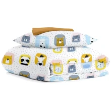 Комплект дитячої постільної білизни Cosas Animals Color Mustard (4822052078624): Тип постельный комплект