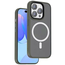 Чехол для iPhone WIWU Magnetic Colorful Series Gray for iPhone 15 (FGG-011): Цвет серый