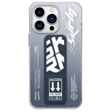 Чехол для iPhone SkinArma Cosmo with Grips-Tand Blue for iPhone 15 Pro: Цвет рисунок