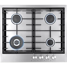 Варочная поверхность газовая Kernau KGH 6422T CI X Flat: Размеры для встраивания (ШxГ) 56x49 см