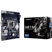 Biostar H81MHV3 3.0: Оперативна пам'ять 2xDDR3 1600 МГц, до 16 ГБ