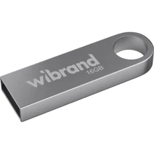 USB-флешка Wibrand 16Gb Puma USB 2.0 Silver (WI2.0/PU16U1S): Стандарт USB USB 2.0