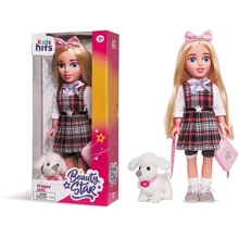 Кукла Kids Hits Beauty Star Preppy с питомцем и сумочкой 46 см (KH33/003): Возраст от 5 лет