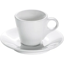 Чашка для еспресо зі блюдцем Maxwell & Williams White Basics Round 70 мл (AA1924): Тип Чашка для эспрессо с блюдцем
