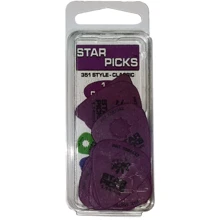 Медиатор Набор медиаторов CLEARTONE 30026 STAR PICK 12-PACK 1.14: Тип Медиатор