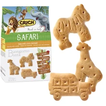 Печенье Crich Сафари со злаками 250 г (8008620007784): Вес нетто 250 г
