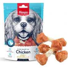 Лакомство для собак Wanpy Chicken Jerky Dumbbells кость-гантель с вяленой курицей 100 г: Производитель Wanpy