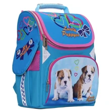 Ранец CLASS 9803 Lovely Puppies, 34x27x14см: Возрастная группа от 6 до 10 лет