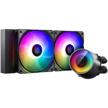 Кулер Deepcool Castle 240 RGB V2: Рівень шуму, dB 18-30 dB