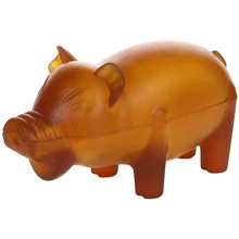 Жувальна іграшка для собак Flamingo Rubba Pig Порося Коричневе 16.5х7.5х9 см (59219): Виробник Flamingo