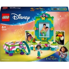 Конструктор LEGO Disney Classic Фоторамка та скриня для прикрас Мірабель 334 деталі (43239): Серія Disney