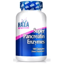 Haya Labs Super Pancreatin Enzymes Ферменти Суперпанкреатину 100 капсул: Тип Пищеварительные ферменты
