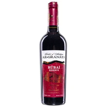 Вино виноградное Az-Granata РУБАИ 2015 красное сухое, 13%, 0.75л (TVZ4760081505875): Страна производитель Азербайджан