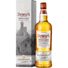 Виски Dewar's White Label от 3 лет выдержки 1л 40% gift box (PLK5000277001255): Объем, л 1