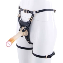 Страпон LOCKINK Sevanda Queen Sheba Strapon - Golden Dildo: Для кого Для женщин