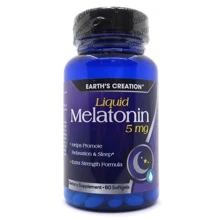 Earth‘s Creation Melatonin 5 mg Мелатонин 60 капсул: Форма выпуска Капсулы
