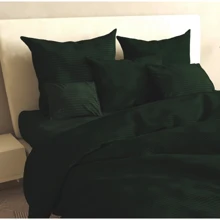 Простирадло на гумці SoundSleep Stripy Green бязь 90х200х20 см (93949309): Тип простынь