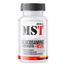 MST Glucosamine Chondroitin MSM Hyaluronic Acid L-Proline Глюкозамин Хондроитин 90 таблеток: Форма выпуска Таблетки