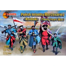 Набір фігурок Mars Figures Польські піхотні найманці (Тридцятирічна війна) (MS72033): Виробник Mars Figures