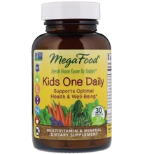 MegaFood Kid's One Daily 30 Tabs Мультивитамины для детей: Тип Мультивитамины