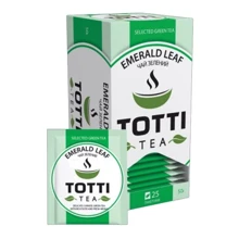 Чай TOTTI зеленый Emerald Leaf Изумрудный Лист 25х2 г пакетированный (8719189233223): undefined undefined