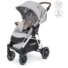 Коляска прогулочная El Camino ME 1095 SIENA Mirage Gray Лен Серый (ME 1095 Mirage Gray EL CAMINO): Тип коляски Прогулочная