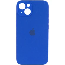 Чехол для iPhone Mobile Case Silicone Case Full Camera Protective Capri Blue for iPhone 15: Цвет синий