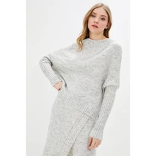 Джемпер Sewel JW576 One Size белый: Сезон Зима