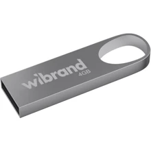 USB-флешка Wibrand 4GB Irbis USB 2.0 Silver (WI2.0/IR4U3S): Стандарт USB USB 2.0