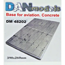 Подставка для моделей авиации DAN models Тема: Бетонка. Стоянка самолета (390x260 мм) (DAN48202): Производитель DAN models