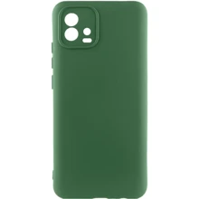 Чехол для телефонов TPU Case Getman Liquid Silk Full Camera Dark Green for Motorola Moto G72: Совместимость Motorola Moto G72