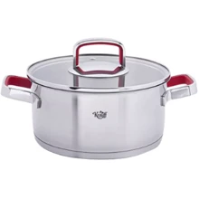 Кастрюля Krauff Moderne Rot со стеклянной крышкой 3.0 л (26-188-111): Тип Традиционная
