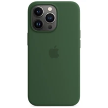 Чехол для iPhone TPU Silicone Case Clover for iPhone 13 Pro Max: Цвет зеленый
