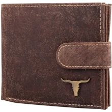 Мужское портмоне DNK Leather коричневое (DNK-01L-BAW-TAN): Пол Мужской