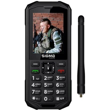 Мобильный телефон Sigma Х-treme PA68 Wave Black (UA UCRF): Дисплей 2.4" (240x320)