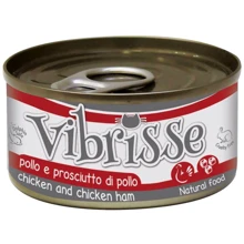 Влажный корм Vibrisse с курицей и ветчиной 70 г (C1018350): Тип Влажный корм