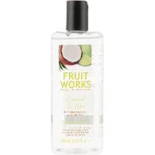 Grace Cole Fruit Works Shower Gel Coconut & Lime Гель для душа 500 ml: Назначение Очищение
