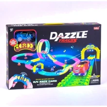 Автотрек Dazzle Tracks на радіокеруванні 227 деталей довжина 475 см (156): Клас Гоночний