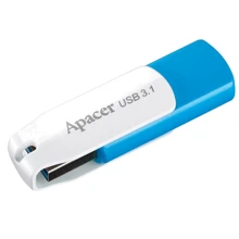 USB-флешка Apacer AH357 64GB USB 3.1 Blue (AP64GAH357U-1): Стандарт USB USB 3.1