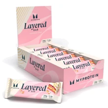 Протеиновые батончики MyProtein Layered Bar 12x60g Vanilla Birthday Cake: Пол Унисекс
