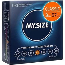 Презервативи My.Size 57, 3 шт: Тип Ультратонкі