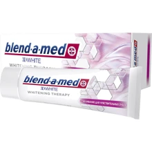 Blend-a-med Зубная паста 3D White Whitening Therapy Отбеливание для чувствительных зубов 75 ml: Назначение Отбеливание