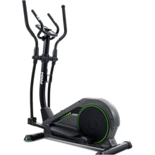 Орбитрек Hop-Sport HS-120C Prim Чёрный/Зеленый + мат: Тип Электромагнитный