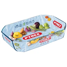 PYREX Inspiration прямоугольная 27х18х7см (2,1л) (293B000): Крышка Нет