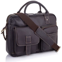 Мужская сумка мессенджер Giorgio Ferretti коричневая (SHI8503J): Пол Мужской