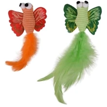 Игрушка Flamingo Alea Butterfly с кошачьей мятой для котов набор 2 шт (59118): undefined undefined