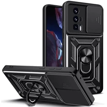 Чехол для телефонов Mobile Case Camshield Serge Ring Black for Xiaomi Poco F5 Pro / Redmi K60 / Redmi K60 Pro: Совместимость Xiaomi Poco F5 Pro / Redmi K60 / Redmi K60 Pro