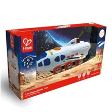 Іграшковий шатл Hape до залізниці (E3872): Тип один вагон